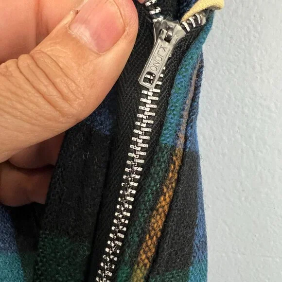 Vintage‎ Chestnut Hill by St. Mary Tartan Plaid Wool Pleated Skirt Preppy - Picture 3 of 5